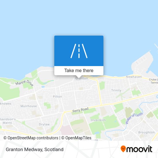 Granton Medway map