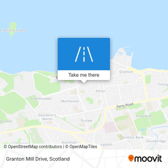 Granton Mill Drive map