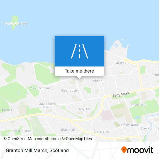 Granton Mill March map