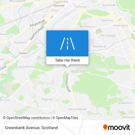 Greenbank Avenue map