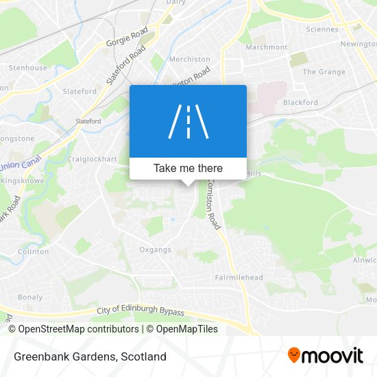Greenbank Gardens map