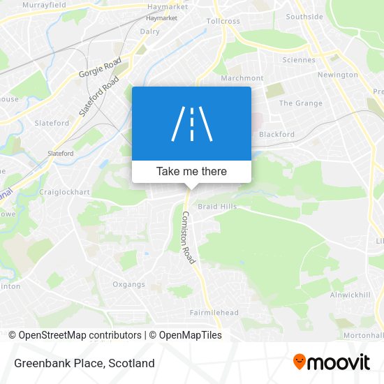 Greenbank Place map