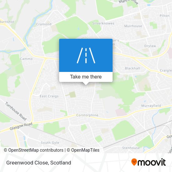 Greenwood Close map