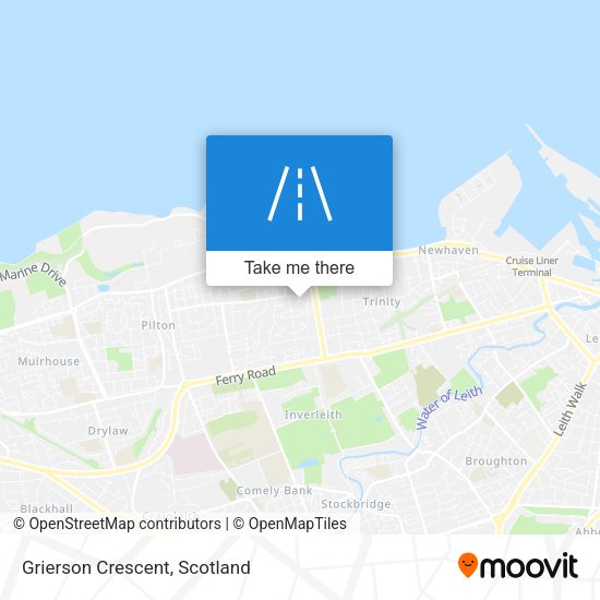 Grierson Crescent map