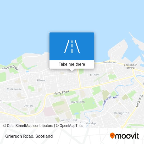 Grierson Road map