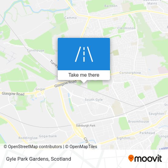 Gyle Park Gardens map
