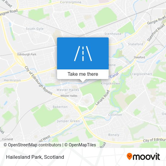 Hailesland Park map