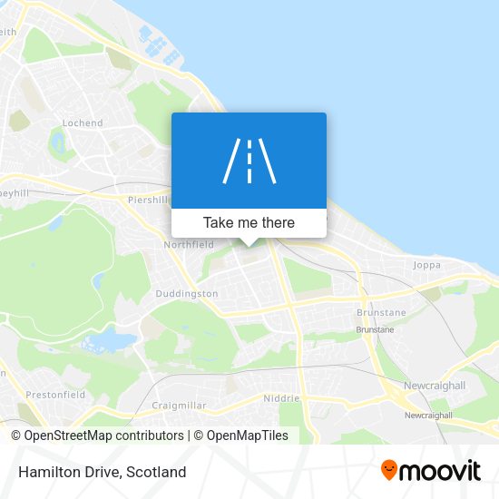 Hamilton Drive map