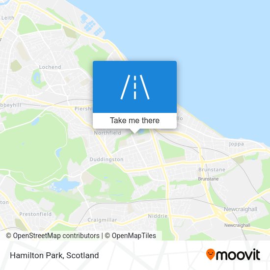 Hamilton Park map