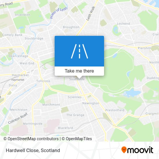 Hardwell Close map