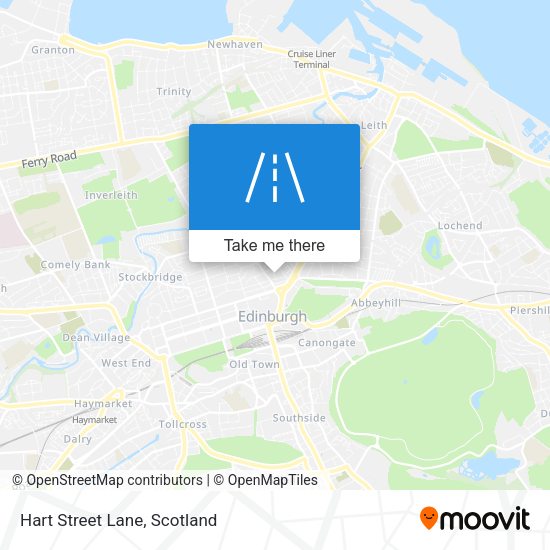 Hart Street Lane map