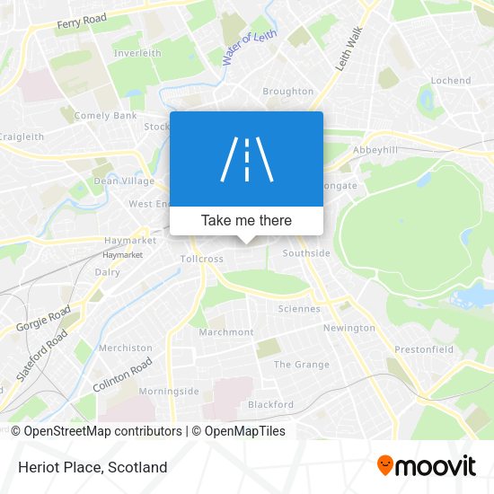 Heriot Place map