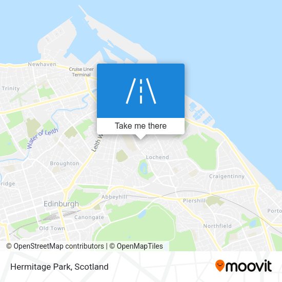 Hermitage Park map