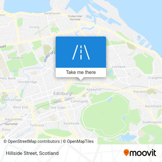 Hillside Street map