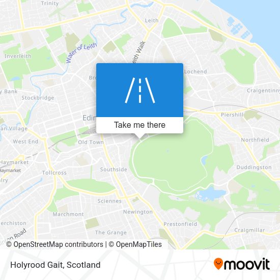Holyrood Gait map