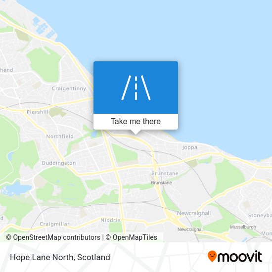 Hope Lane North map