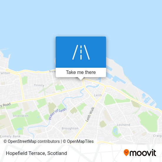 Hopefield Terrace map