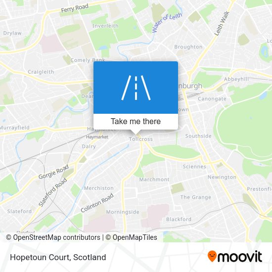 Hopetoun Court map