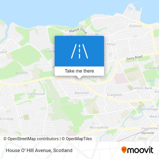 House O' Hill Avenue map