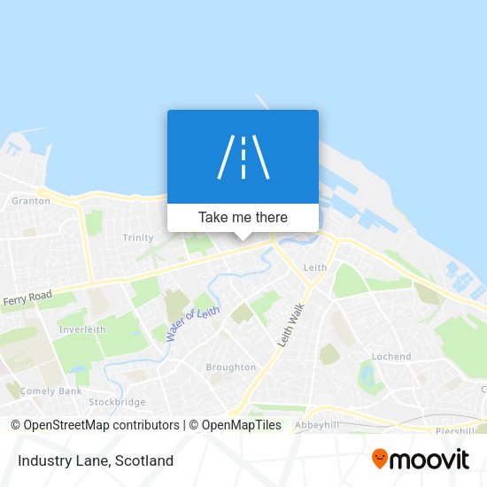 Industry Lane map