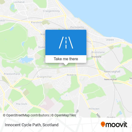 Innocent Cycle Path map