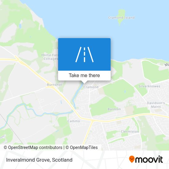 Inveralmond Grove map