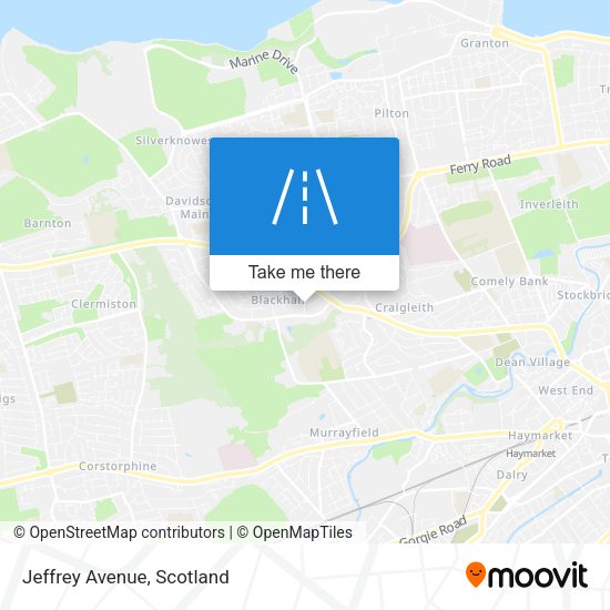 Jeffrey Avenue map