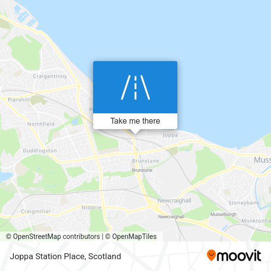 Joppa Station Place map