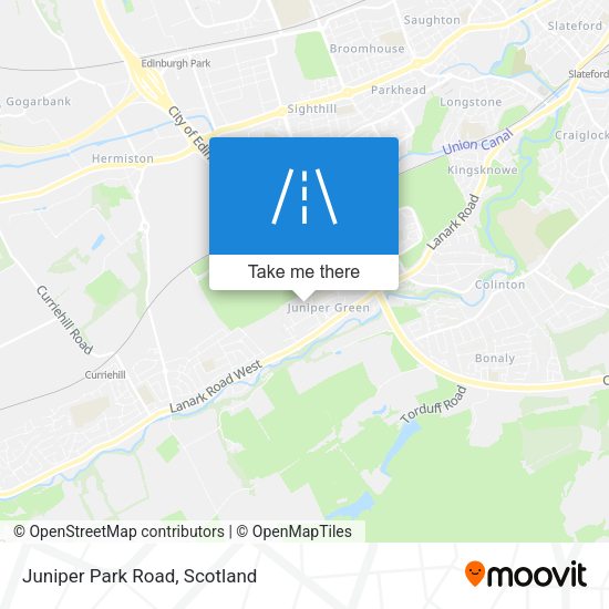 Juniper Park Road map