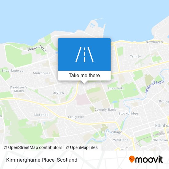 Kimmerghame Place map