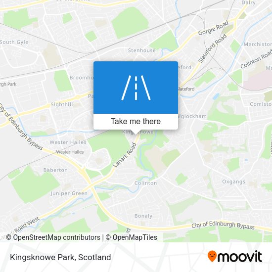 Kingsknowe Park map