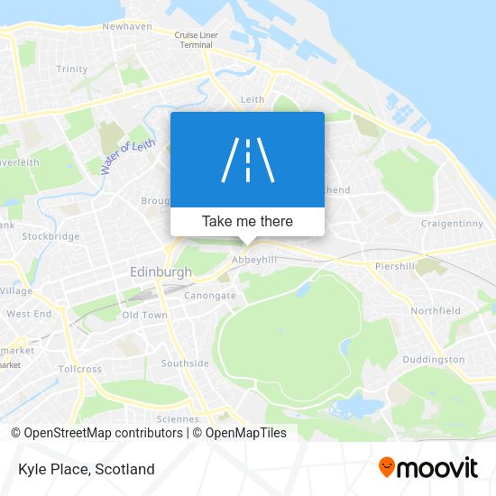 Kyle Place map