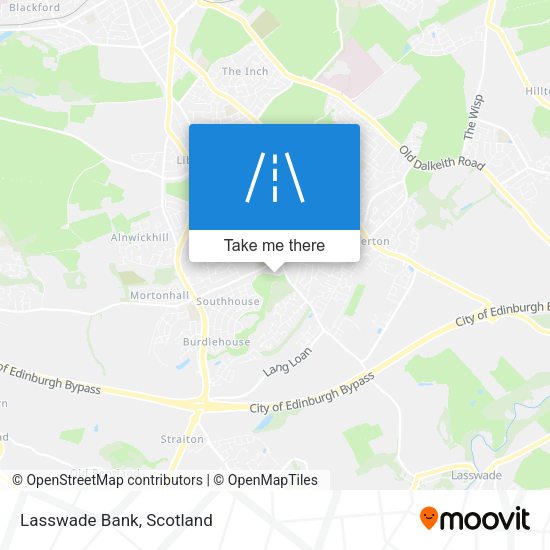 Lasswade Bank map