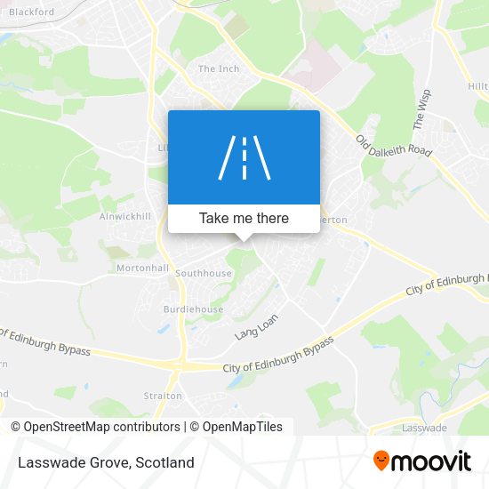 Lasswade Grove map