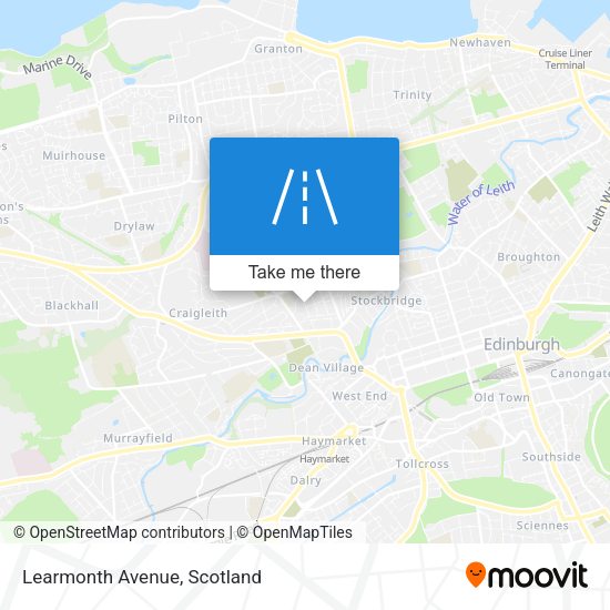 Learmonth Avenue map