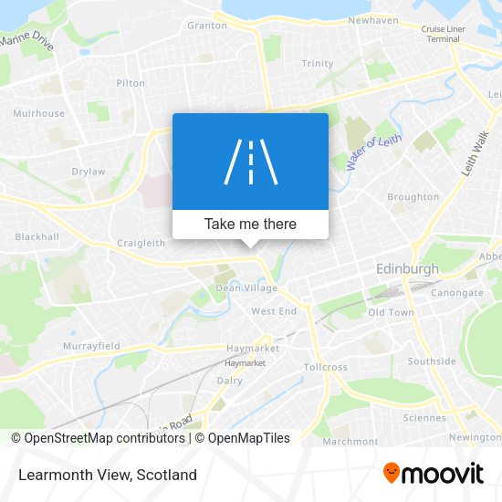 Learmonth View map