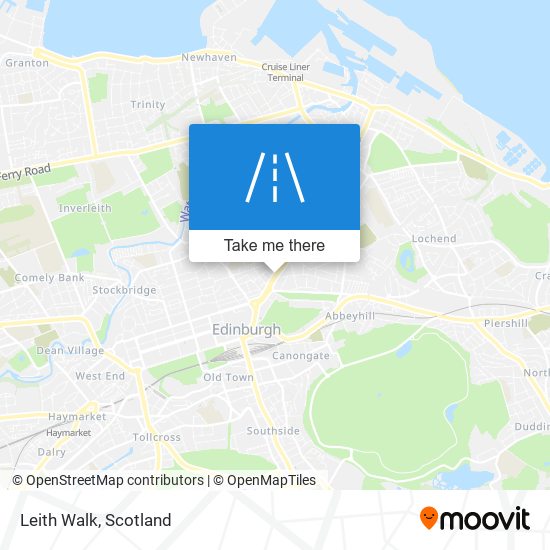 Leith Walk Edinburgh Map How To Get To Leith Walk In Edinburgh By Bus, Train Or Light Rail?