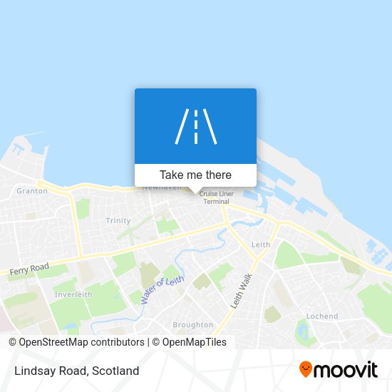 Lindsay Road map