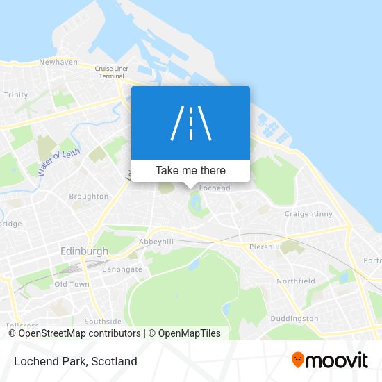 Lochend Park map