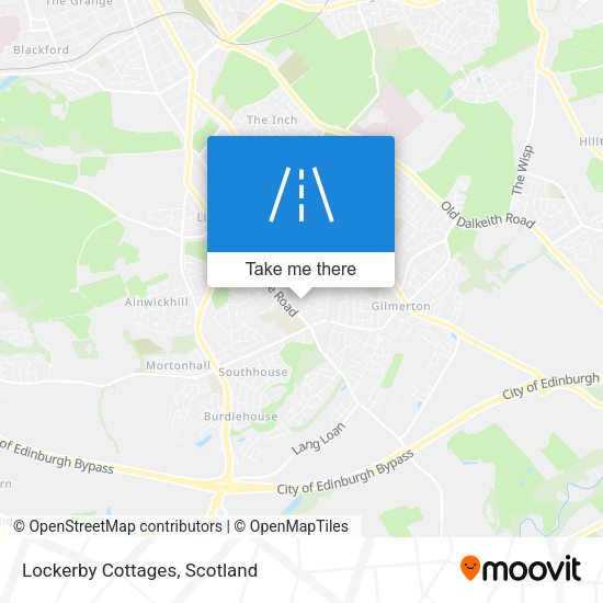Lockerby Cottages map