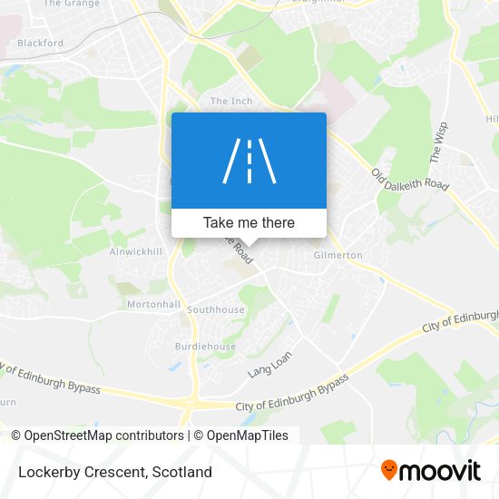Lockerby Crescent map
