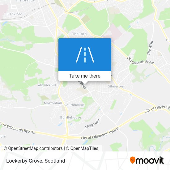 Lockerby Grove map