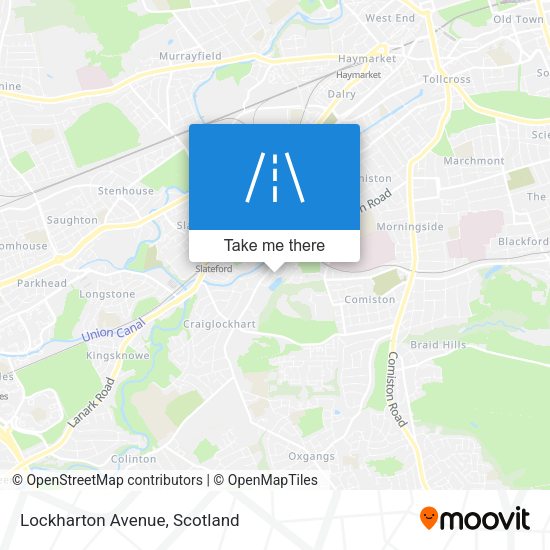 Lockharton Avenue map