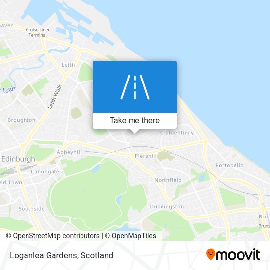 Loganlea Gardens map