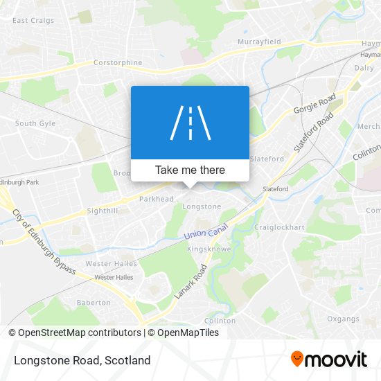 Longstone Road map