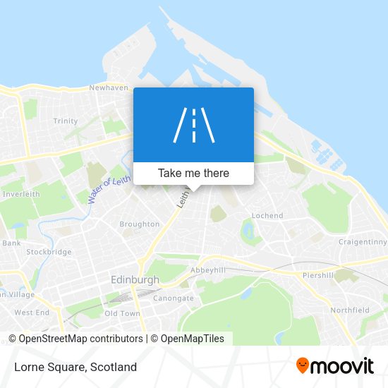 Lorne Square map