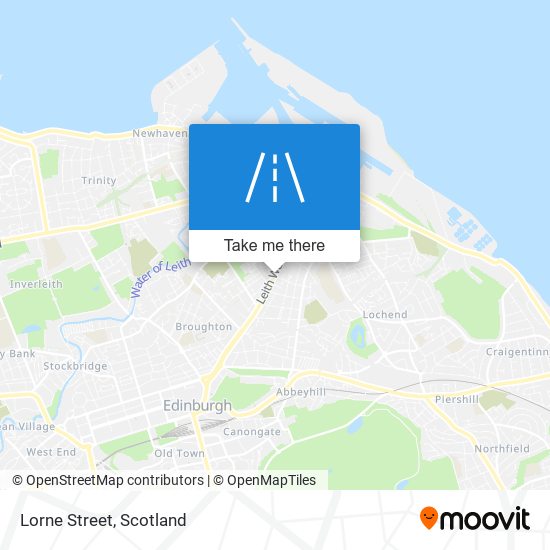 Lorne Street map