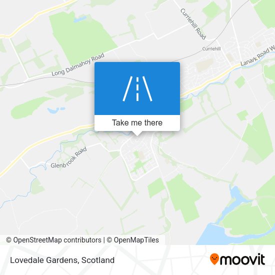 Lovedale Gardens map