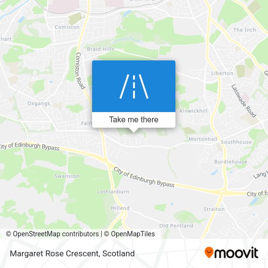 Margaret Rose Crescent map