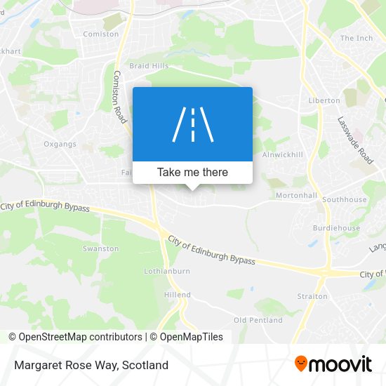 Margaret Rose Way map